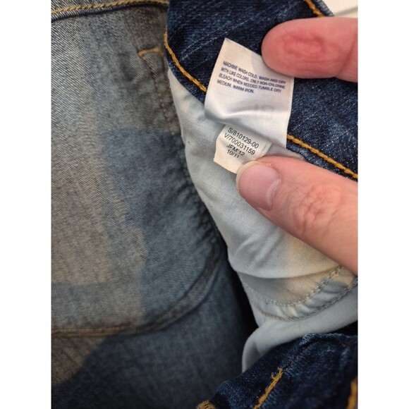 Old Navy Plus Denim Skirt Women’s 18‎ Blue Jean 2 Button Back Slit Medium Wash - Picture 10 of 10